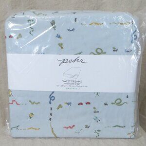 Pehr Sweet Dreams 100% Organic Cotton Crib Sheet NEW